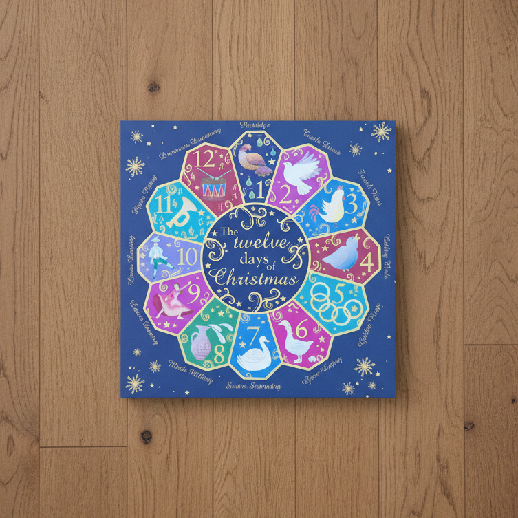 Twelve Days of Christmas Charity Christmas Cards