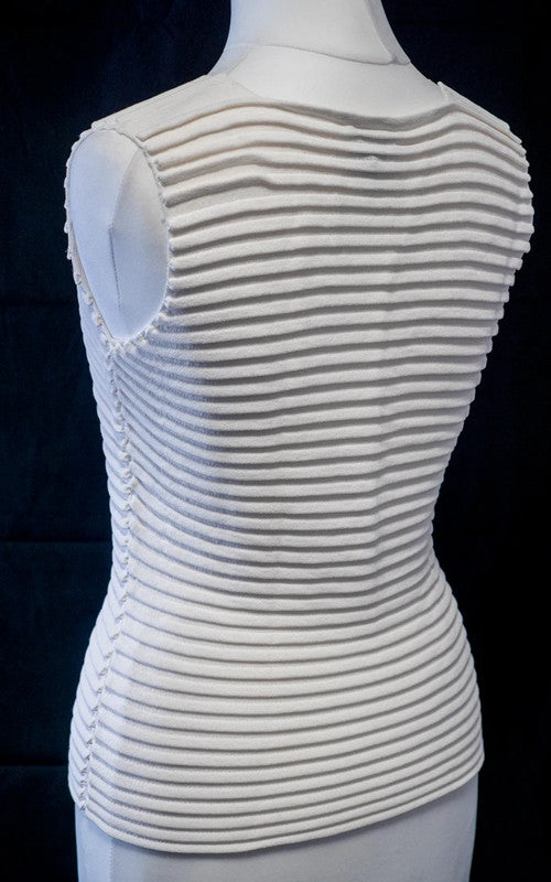 Armani Top White Size 40 Pre-Owned