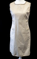 MaxMara Dress UK8 Stone Pre-Owned