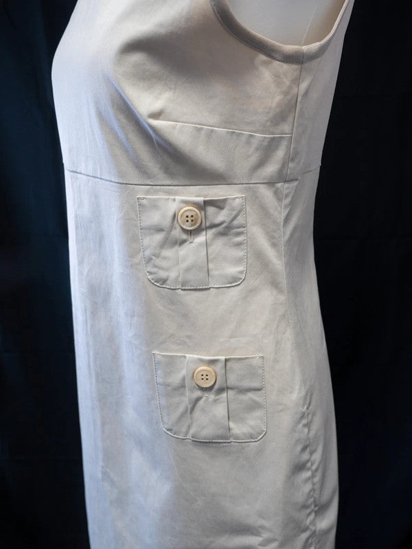 MaxMara Dress UK8 Stone Pre-Owned