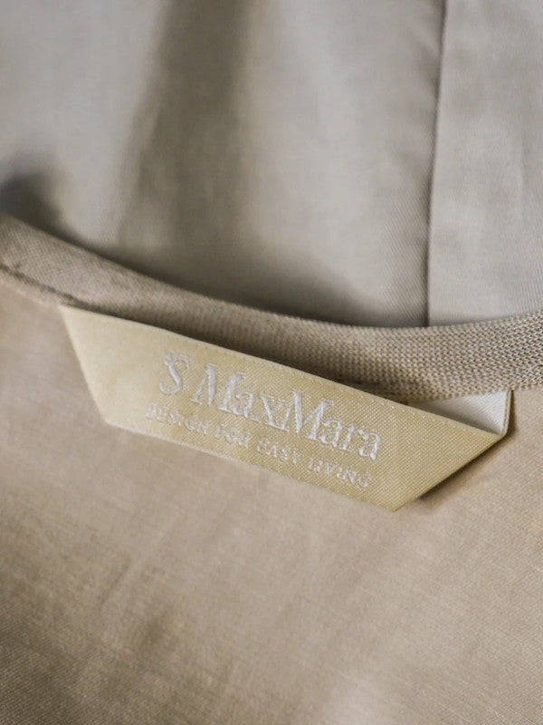 MaxMara Dress UK8 Stone Pre-Owned
