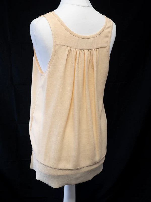 Malene Birger Buttermilk Swing Top EUR 34/XSmall Pre-Owned