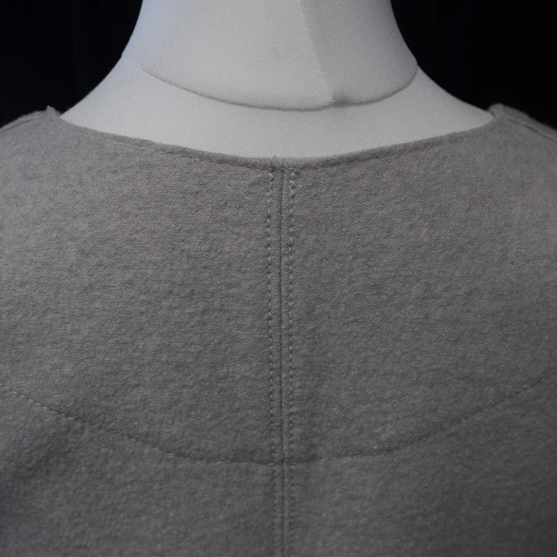Marc Cain Mini Dress Pale Grey Size N1/UK8 Pre-Owned