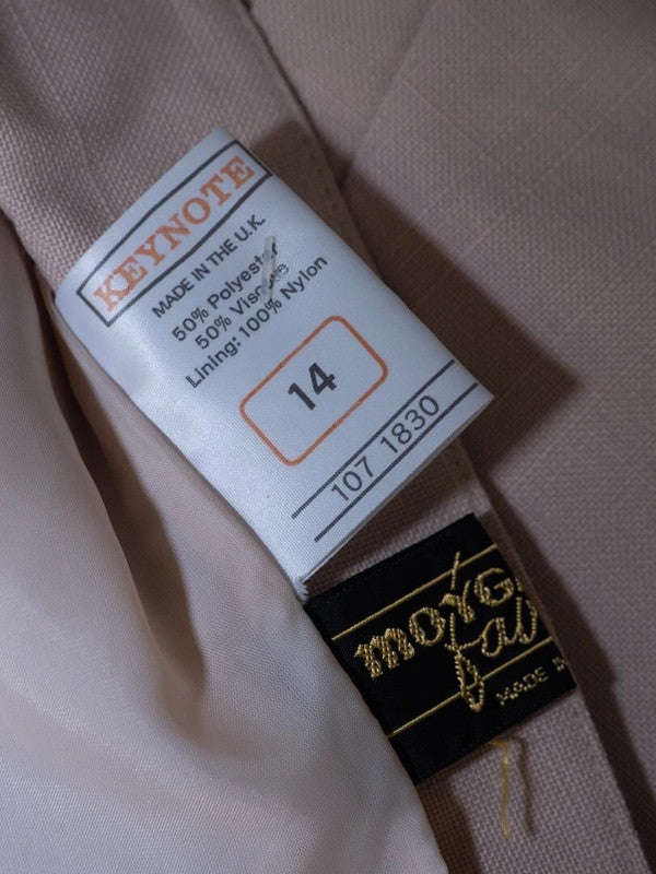 Keynote Ladies  Beige Jacket Size 14