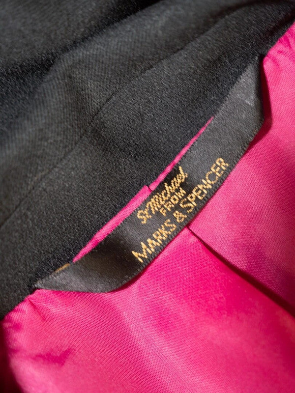Marks &amp; Spencer Black Ladies  Blazer size 12 Petite fit
