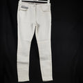 Next Skinny Mid Rise Jeans White Size 10R