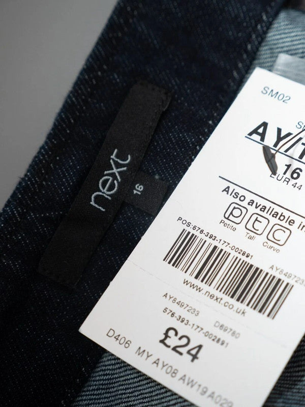 Next  Denim Skirt Size 16