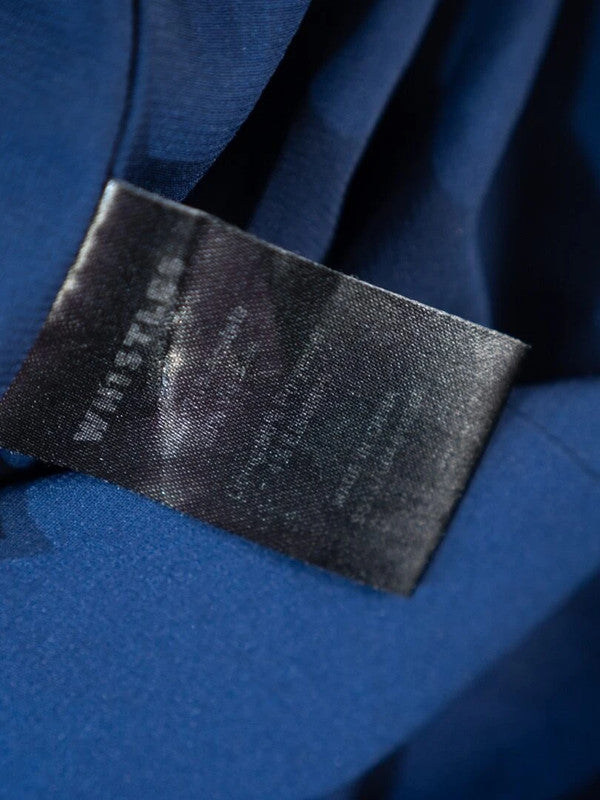 Whistles Size 12 Navy Knee Length Dress
