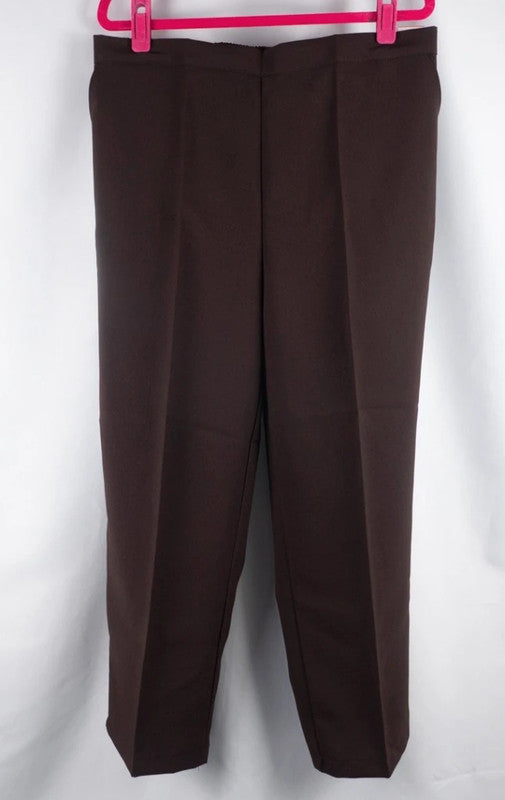 Emma Collection Brown Ladies Trousers size 18 NWT