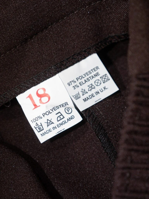 Emma Collection Brown Ladies Trousers size 18 NWT