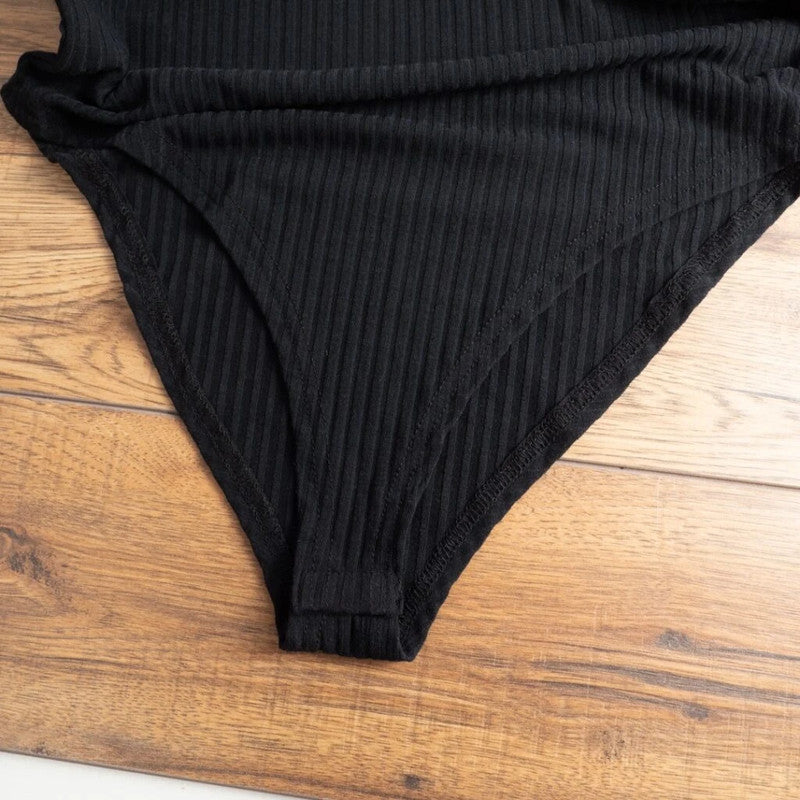 New Look Black Body Suit Size 14 NWT