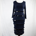 Phase Eight Navy Mirrored Dress