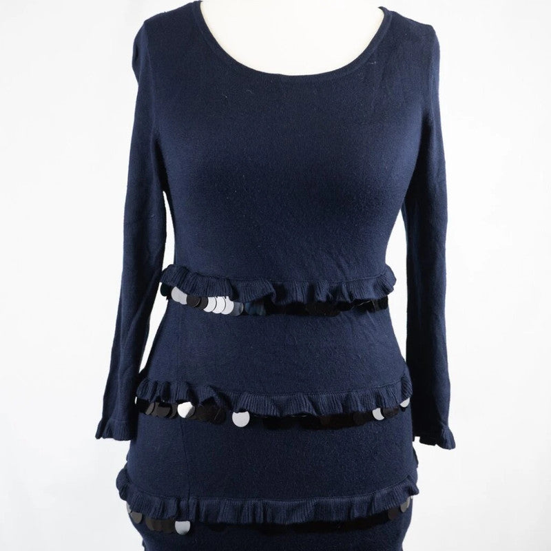Phase Eight Navy Mirrored Dress