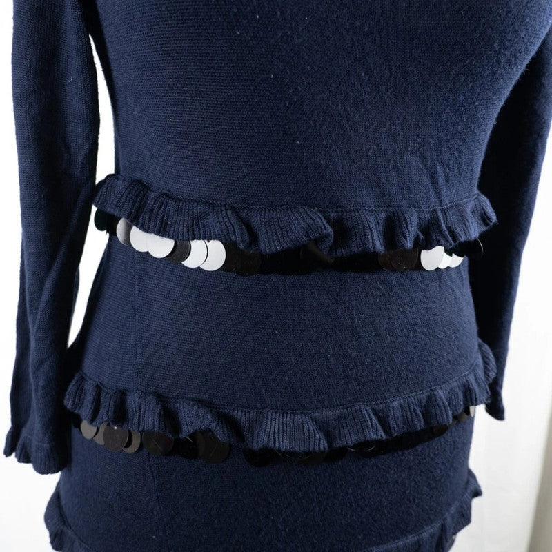 Phase Eight Navy Mirrored Dress