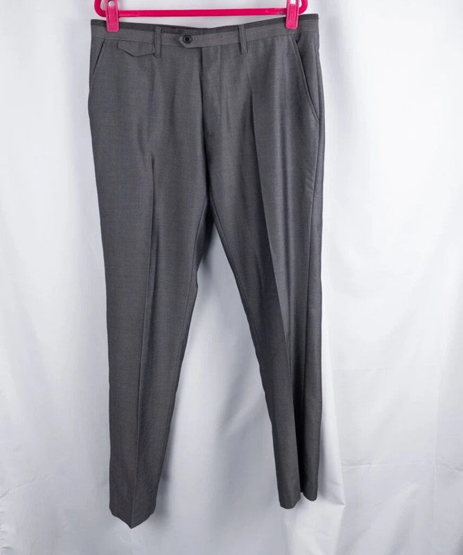 Next Skinny Fit Grey Trousers Size 34R