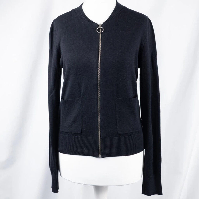 Redherring Black Zip Top size 10