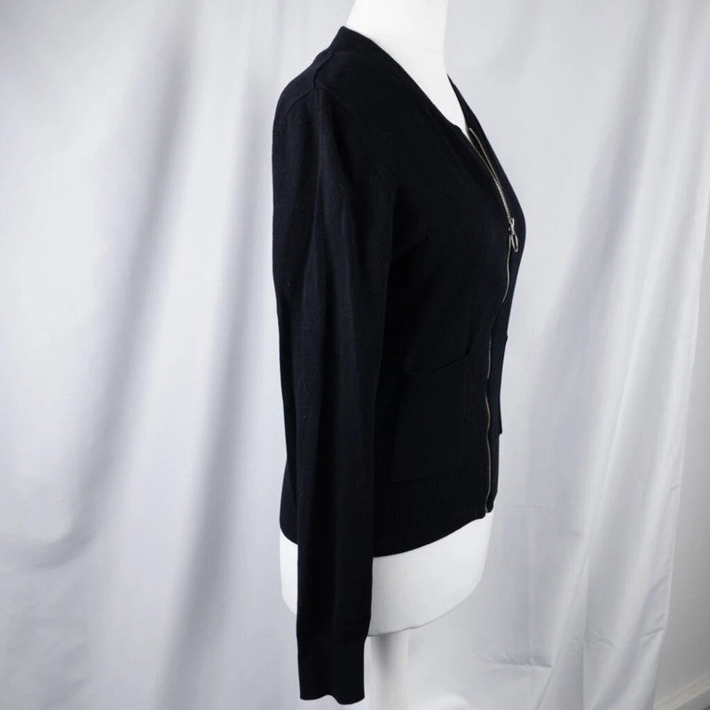 Redherring Black Zip Top size 10