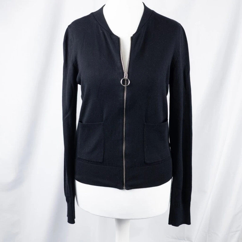 Redherring Black Zip Top size 10
