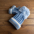 Elegance Soft Touch Hat &amp; Mittens Set NB-12months NWT