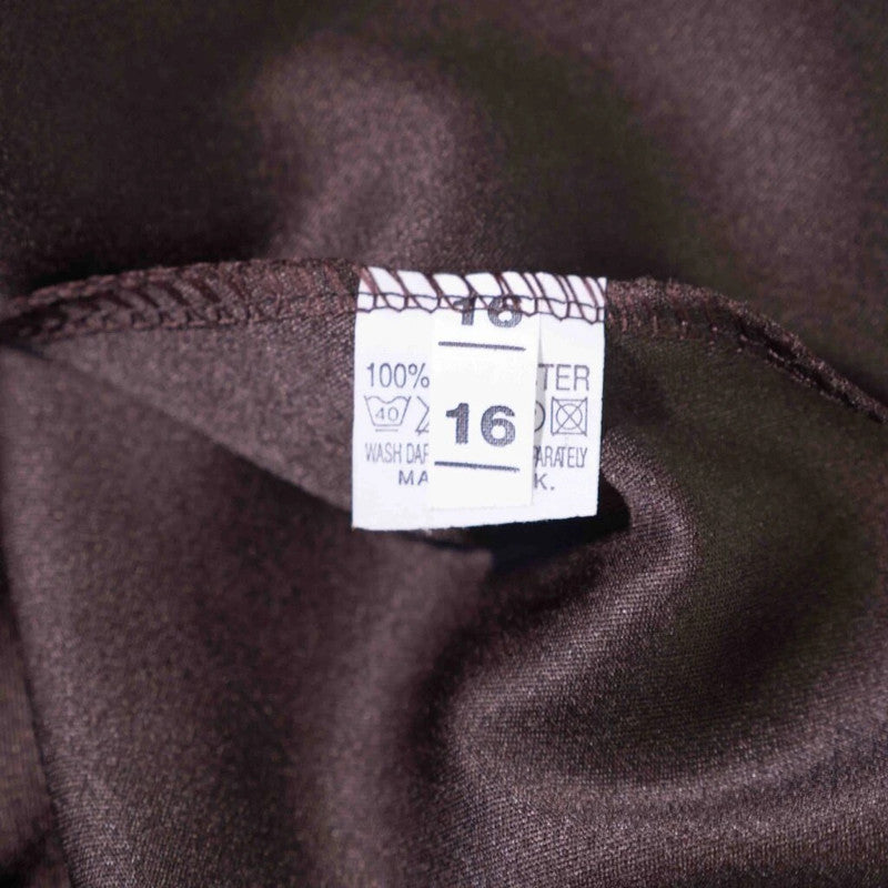 Monique Collection Faux Suede Midi Skirt Size 16 NWT