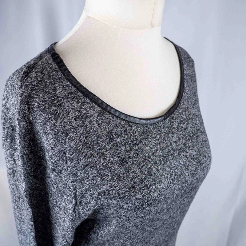 Tu Grey Knitted Dress Size 18