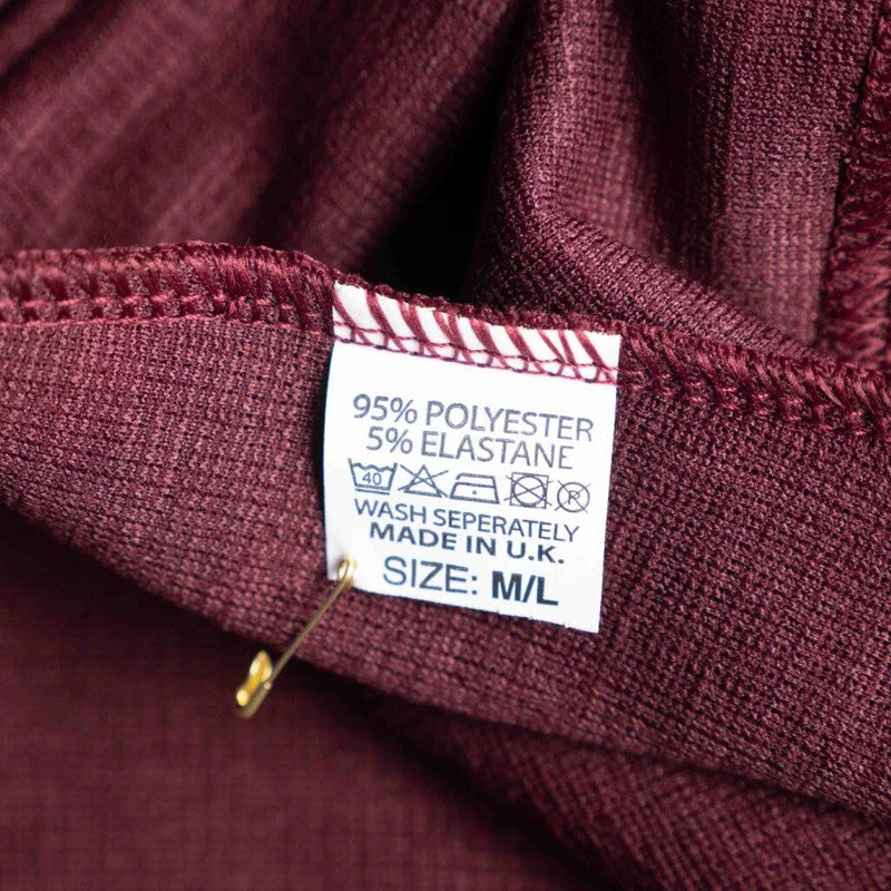 Monique Collection Burgundy Skirt Size M/L NWT