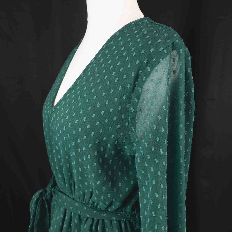 Boohoo Teal Dress Size 8 NWT