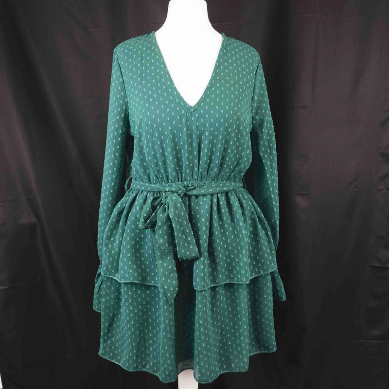 Boohoo Teal Dress Size 8 NWT