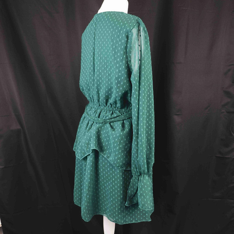 Boohoo Teal Dress Size 8 NWT