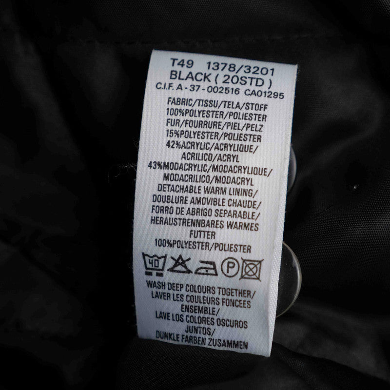 Marks &amp; Spencer Ladies Black  Coat Size 20