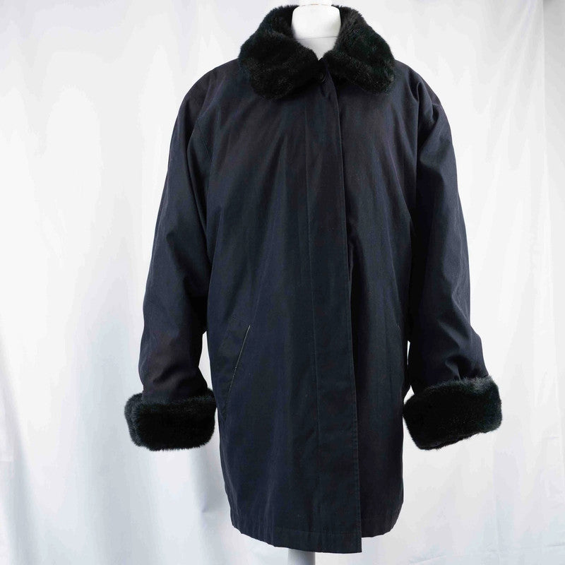 Marks &amp; Spencer Ladies Black  Coat Size 20
