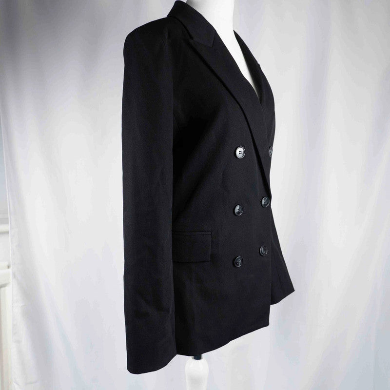 H&amp;M Women's  Double Breasted Jacket Black Size XS NWT