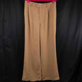 Pretty Lavish Flared Slacks Beige Size 12 NWT
