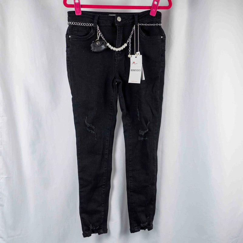 RedSeventy Black Jeans Size M/38 NWT