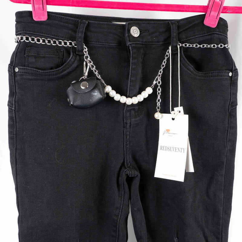 RedSeventy Black Jeans Size M/38 NWT