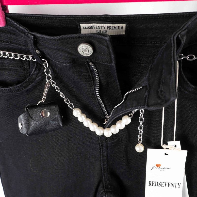 RedSeventy Black Jeans Size M/38 NWT