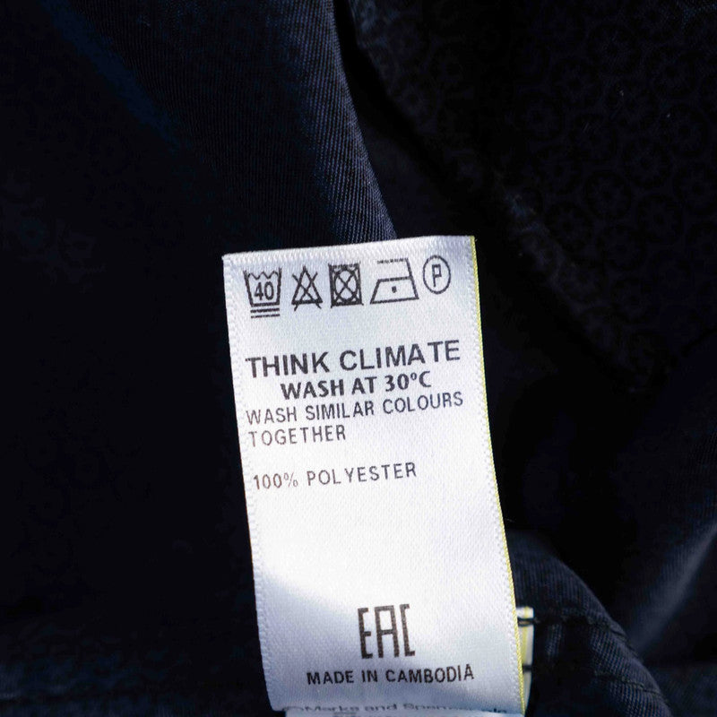 M&amp;S Collection Men's Navy Shirt Size M