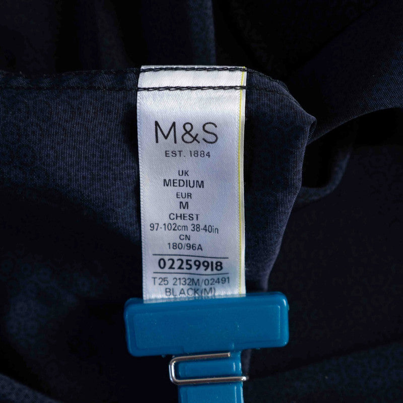 M&amp;S Collection Men's Navy Shirt Size M
