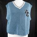 Urban Outfitters Blue Knitted Vest Size M NWT