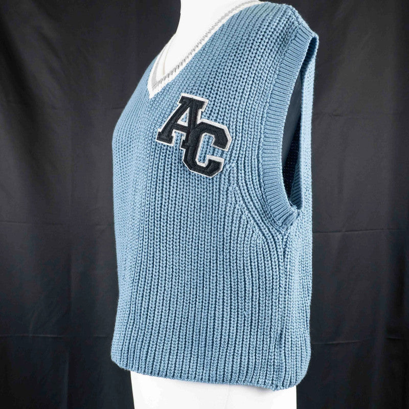Urban Outfitters Blue Knitted Vest Size M NWT