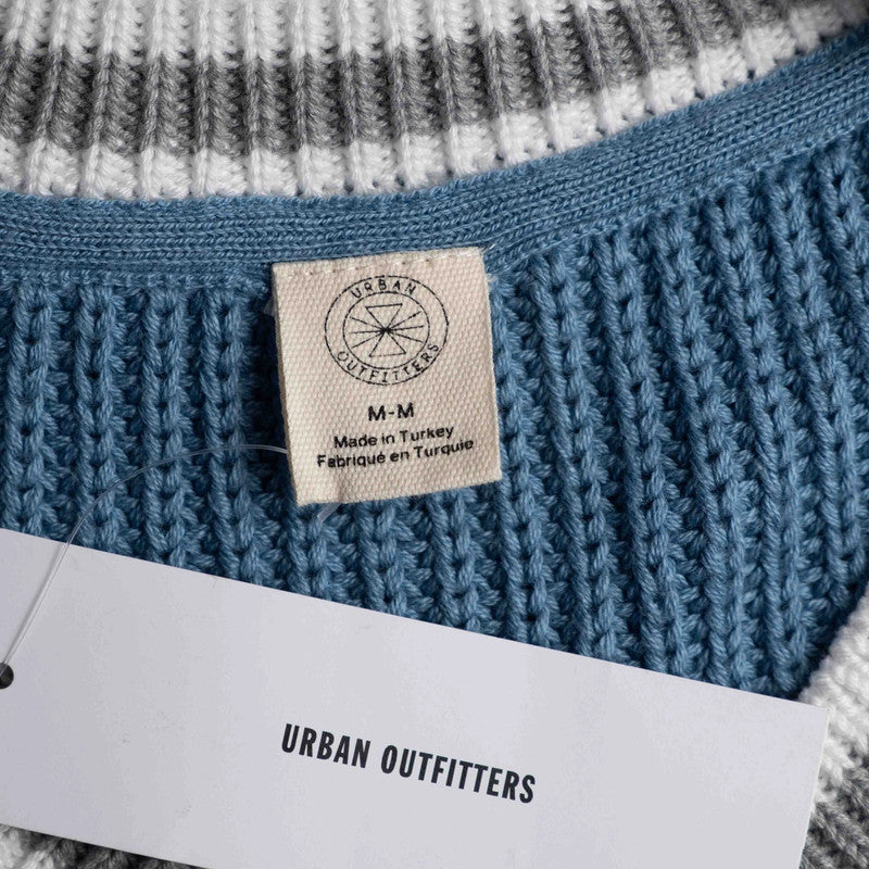 Urban Outfitters Blue Knitted Vest Size M NWT