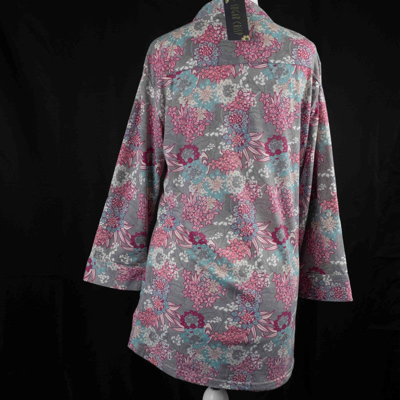 Sugar Crisp Floral Print Tunic Top Size S  NWT