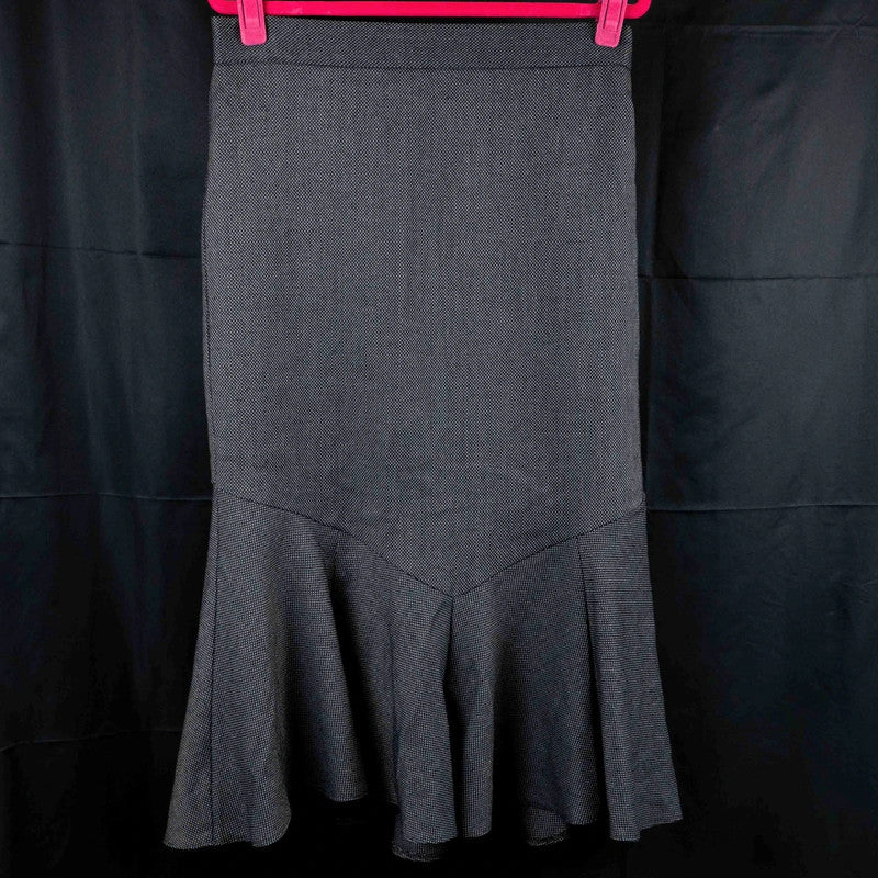 Wardrobe Grey Flare Skirt Size 12
