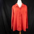 Berkertex Blouse Orange Size 22
