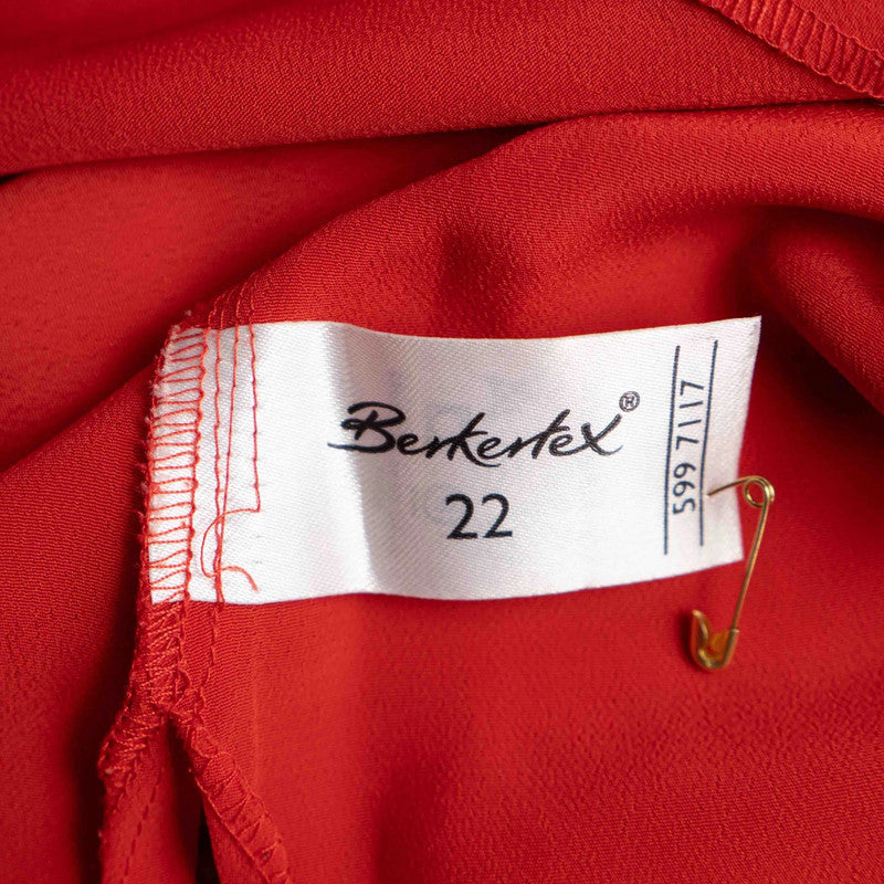 Berkertex Blouse Orange Size 22