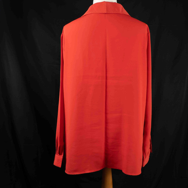 Berkertex Blouse Orange Size 22