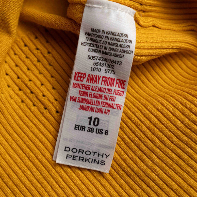 Dorothy Perkins Mustard Yellow Jumper Size 10