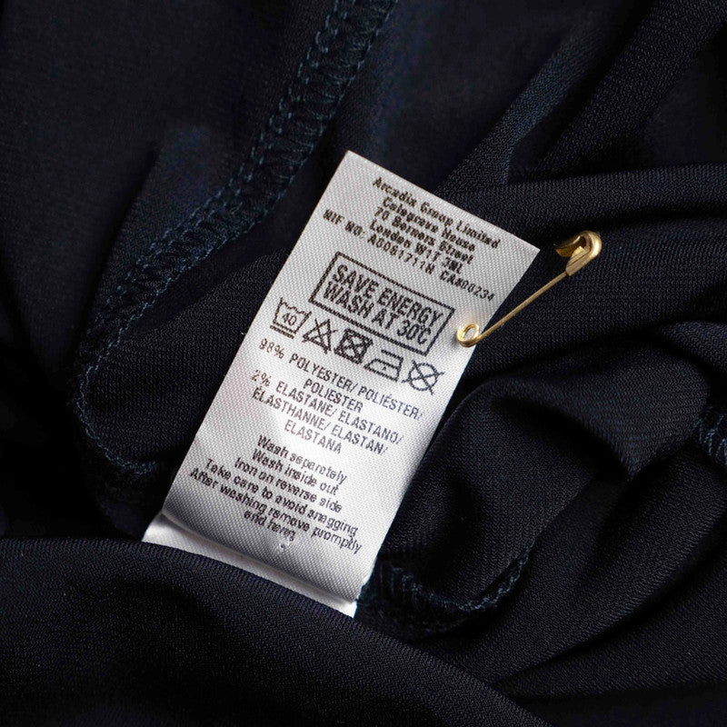 Dorothy Perkins Navy Top Size 10