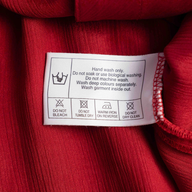 Elvi Red Blouse Size 22