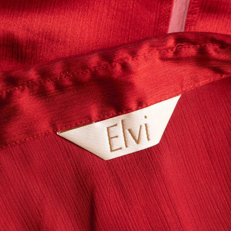 Elvi Red Blouse Size 22